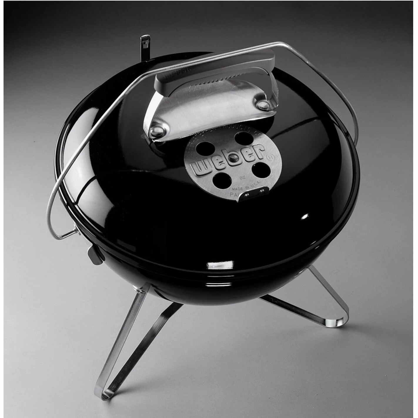 Barbecue Charbon Smokey Joe Premium Noir ø37 Cm - Weber 8 Barbecue Charbon Smokey Joe Premium Noir ø37 Cm - Weber – Image 8
