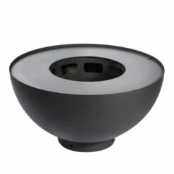 Brasero Plancha Boule Noir - Feu Du Jardin