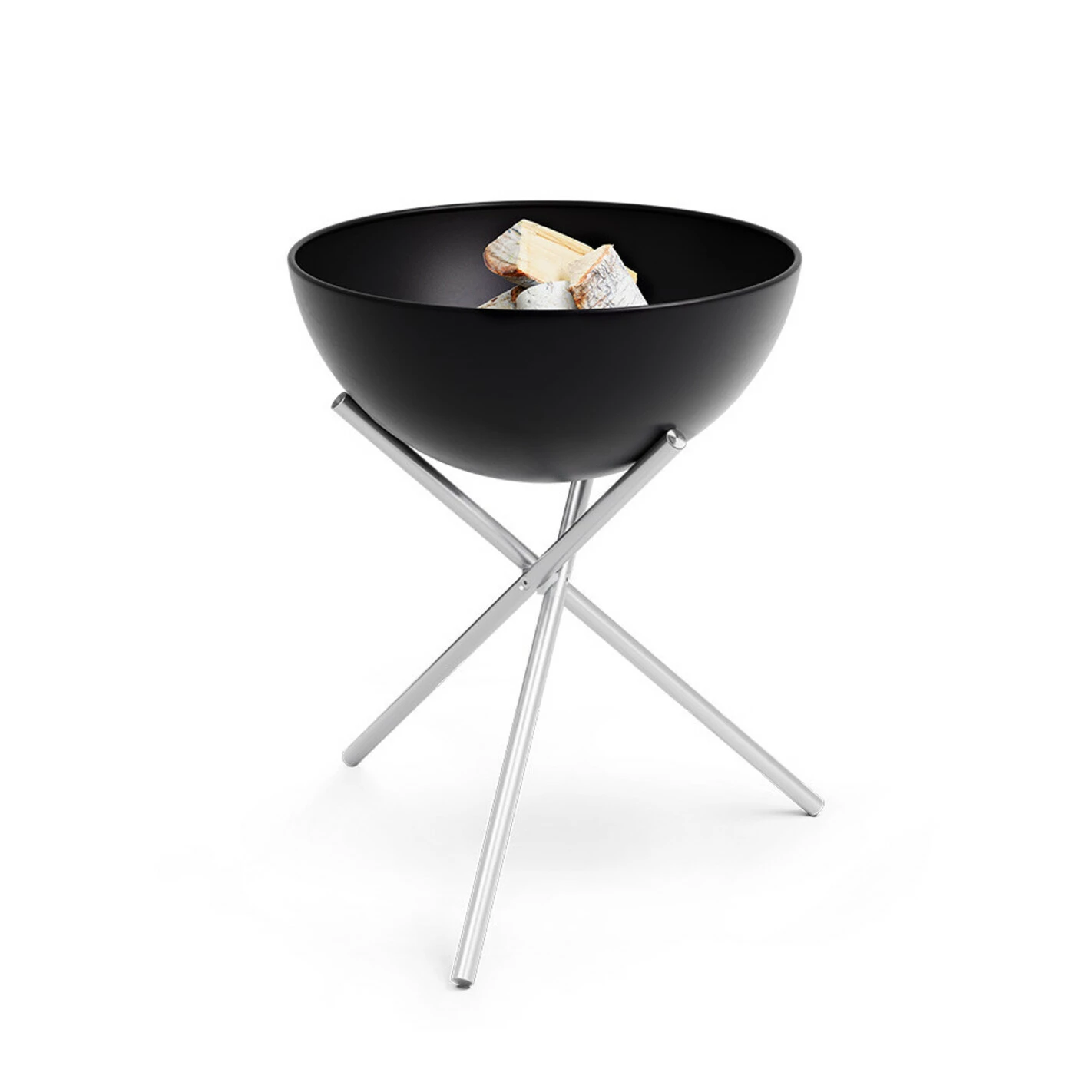Brasero Rond En Acier émaillé Bowl + Trépied + Plancha - Höfats 6 Brasero Rond En Acier émaillé Bowl + Trépied + Plancha - Höfats – Image 6