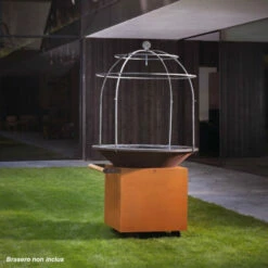 Cage De Cuisson Brasero Classic 120 + PRO - Ofyr 5 Cage De Cuisson Brasero Classic 120 + PRO - Ofyr -OUTDOORCHEF Boutique cage cuisson acier 120 6019914756716 2