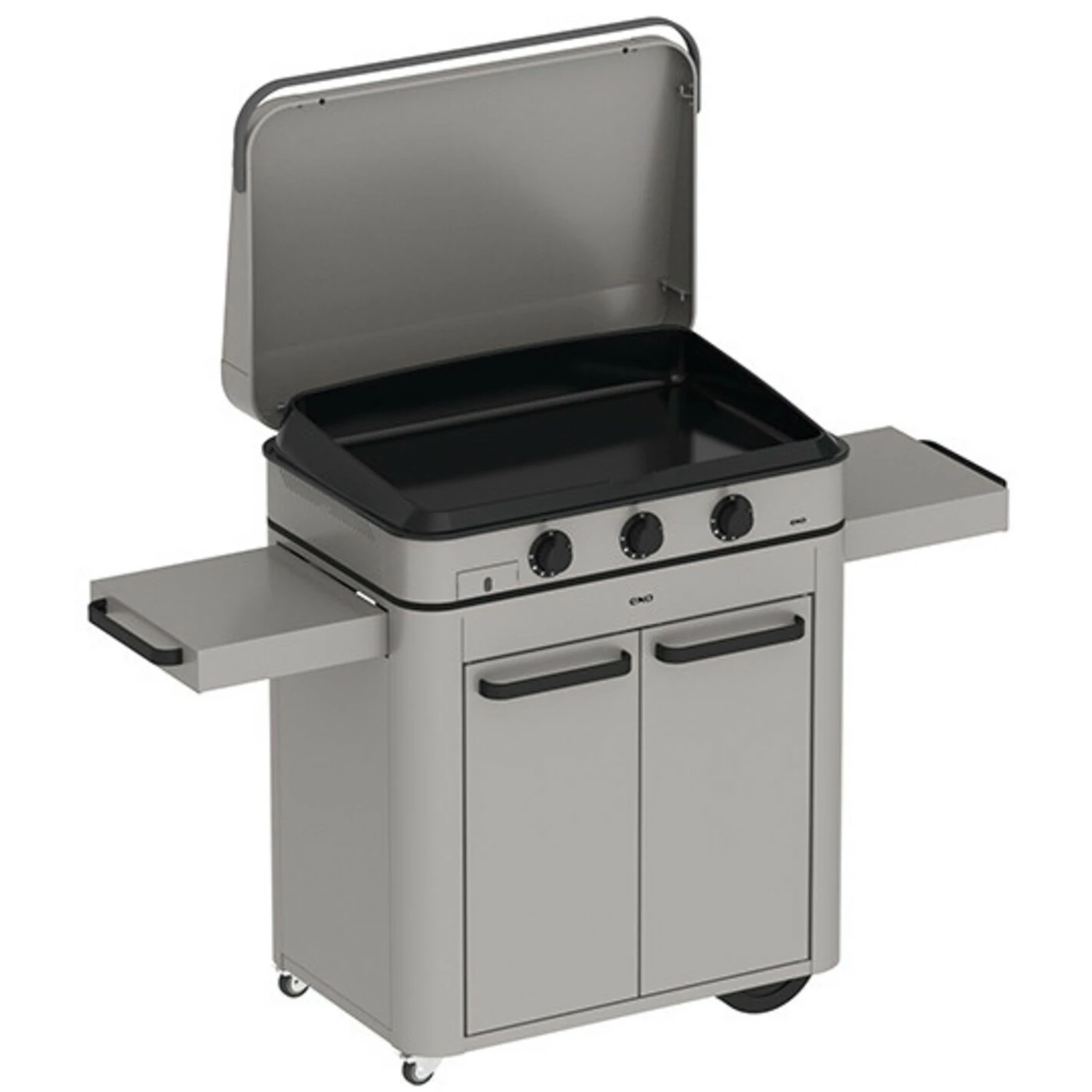 Combo Plancha Gaz Enosign 80 Inox (Chariot Et Capot) - ENO* 2 Combo Plancha Gaz Enosign 80 Inox (Chariot Et Capot) - ENO* – Image 2