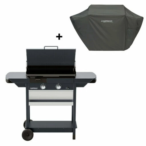 Combo Plancha Gaz EX Plus (chariot + Couvercle) - Campingaz -OUTDOORCHEF Boutique ex plus couvercle campingaz 3138522124168