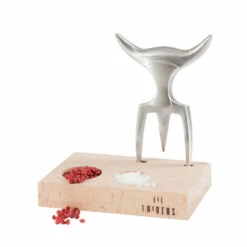 Fourchette à Viande Tridens Inox Brossé + Support 6 Fourchette à Viande Tridens Inox Brossé + Support -OUTDOORCHEF Boutique fourchette viande tridens inox 3770012105006 2