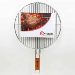 Grille Double Pour Barbecue Ø42cm - Somagic