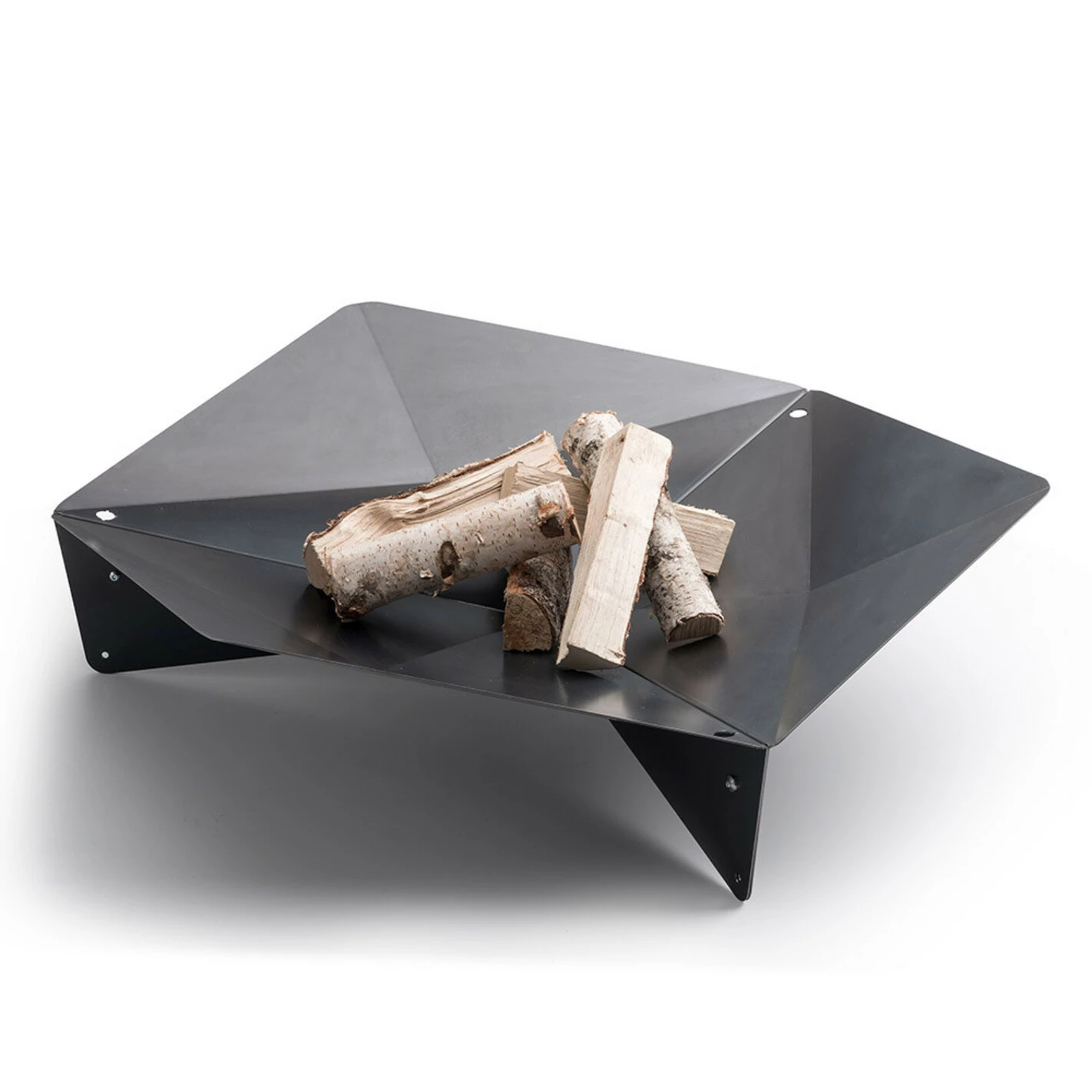 Brasero Corten Triple ⌀120 Cm - Höfats 2 Brasero Corten Triple ⌀120 Cm - Höfats – Image 2