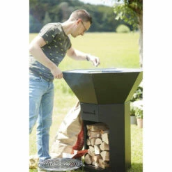 Brasero Plancha Nestor Original Noir Acier Galvanisé - Barbecook 7 Brasero Plancha Nestor Original Noir Acier Galvanisé - Barbecook -OUTDOORCHEF Boutique nestor original noir barbecook 5404035700785 3