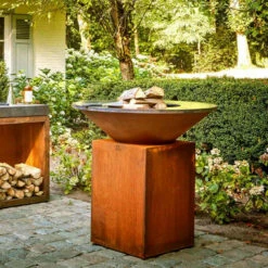 Brasero Corten Classic 100 - Ofyr 9 Brasero Corten Classic 100 - Ofyr -OUTDOORCHEF Boutique ofyr classic brasero plancha corten 3291081336219 4