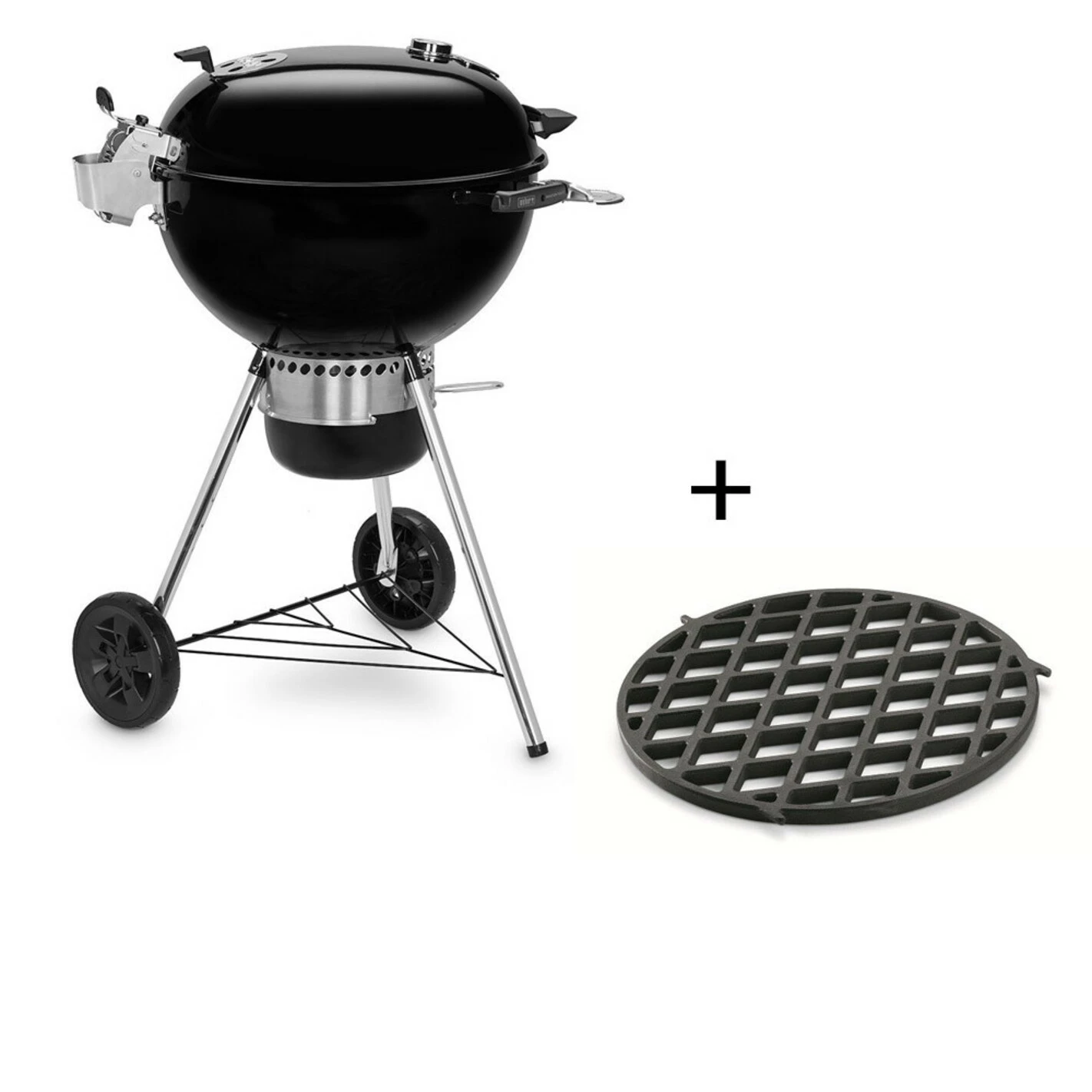 Weber Pack Barbecue Charbon MasterTouch GBS Premium E-5770 + Grille De Saisie 1 Weber Pack Barbecue Charbon MasterTouch GBS Premium E-5770 + Grille De Saisie