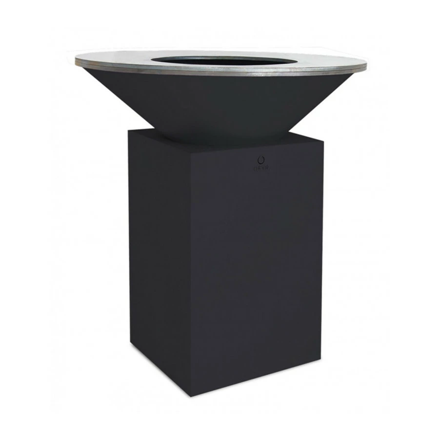 Pack Brasero Classic 100 Noir + Couvercle - OFYR 2 Pack Brasero Classic 100 Noir + Couvercle - OFYR – Image 2