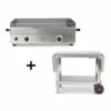 Pack Plancha Gaz Design 65 Cm + Desserte Plein Air - Krampouz