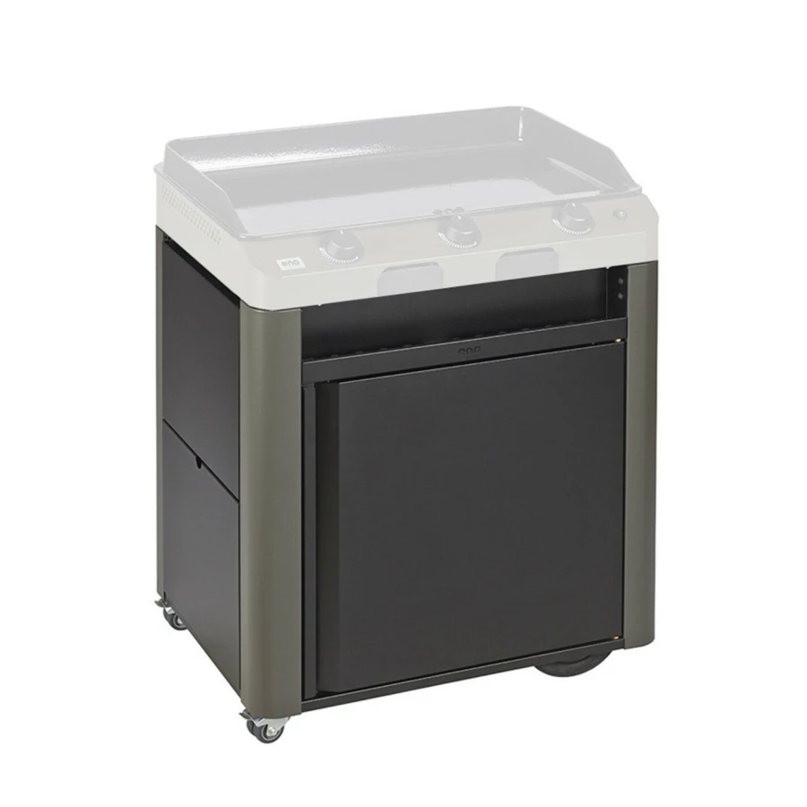 Pack Plancha Gaz Fusion 75 Acier + Chariot + Capot - ENO 3 Pack Plancha Gaz Fusion 75 Acier + Chariot + Capot - ENO – Image 3