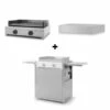Pack Plancha Gaz Modern 60 Inox Marin - Forge Adour
