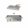 Pack Plancha Gaz Design 65 + Capot - Krampouz