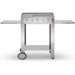 Pack Plancha Gaz Chef 80 Lisse + Chariot - Planet -OUTDOORCHEF Boutique pack plancha gaz chef 80 lisse chariot planet 2020000031956 2