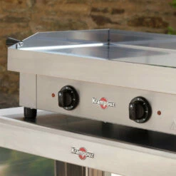 Pack Plancha Gaz Saveur 64 Cm + Desserte Plein Air - Krampouz -OUTDOORCHEF Boutique pack saveur 64 cm chariot plein air 2020000031468 4