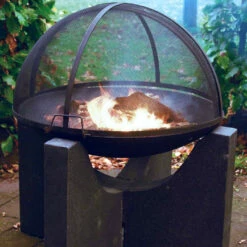 Pare-feu Pliable Pour Braséro - Esschert Design -OUTDOORCHEF Boutique pare feu pliable 8714982055676 2