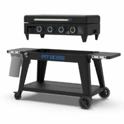 Plancha Gaz Ultimate 4 Brûleurs - Pit Boss* -OUTDOORCHEF Boutique plancha 4 feux ultimate pit boss 0684678108130 3