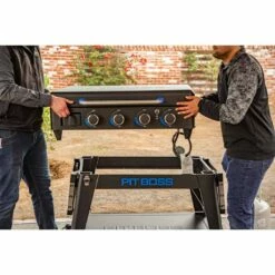 Plancha Gaz Ultimate 4 Brûleurs - Pit Boss* -OUTDOORCHEF Boutique plancha 4 feux ultimate pit boss 0684678108130 7
