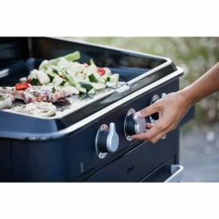 Plancha Gaz Enosign 65 Bleue Navy Avec Capot - ENO* -OUTDOORCHEF Boutique plancha enosign 65 bleue navy capot gaz eno 3224780040088 8