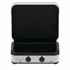 Plancha Enosign 65 Inox Et Noir Avec Capot - ENO*