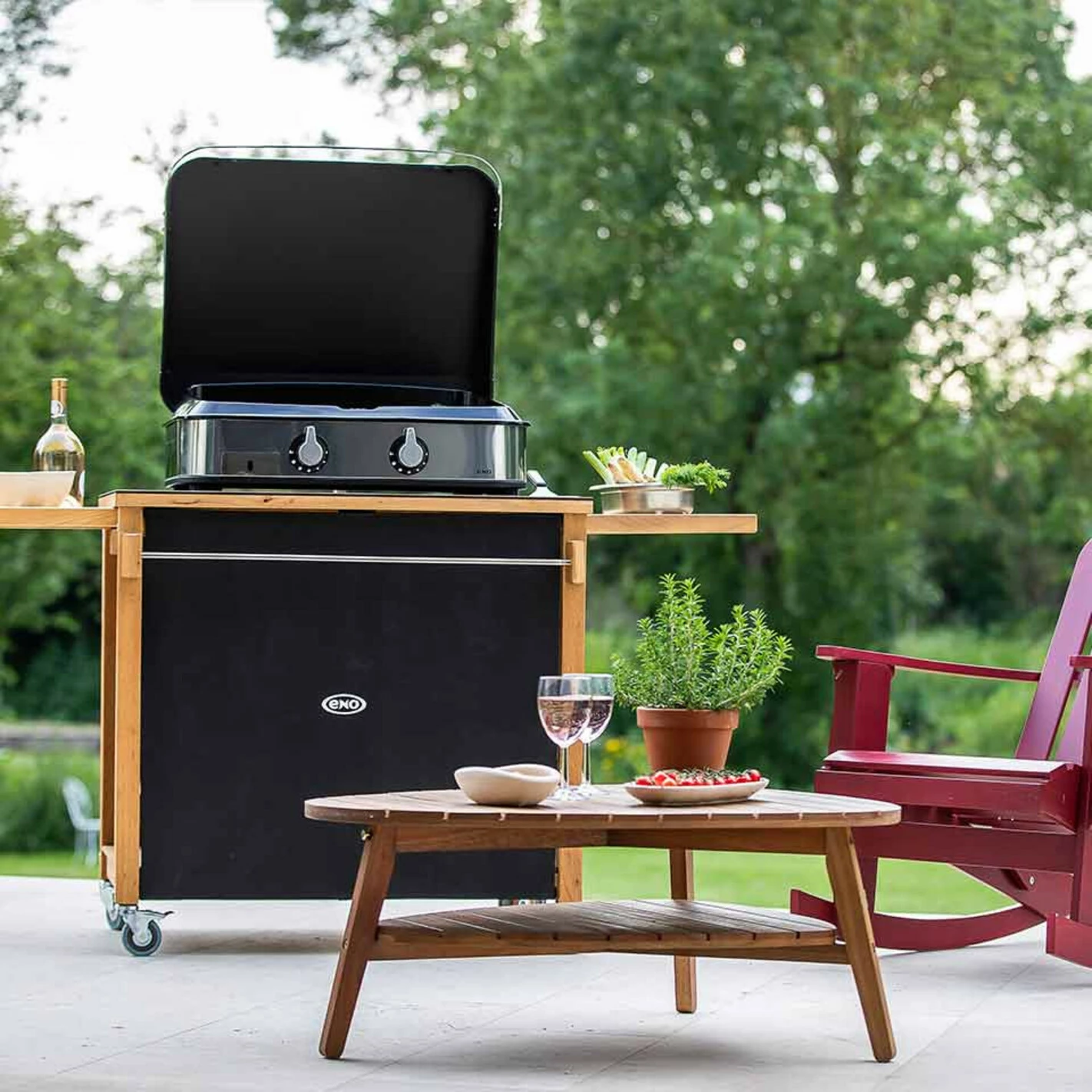 Plancha Enosign 65 Inox Et Noir Avec Capot - ENO* 7 Plancha Enosign 65 Inox Et Noir Avec Capot - ENO* – Image 7