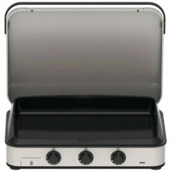 Plancha Gaz Enosign 80 Inox Avec Capot - ENO*
