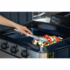 Plancha Gaz Enosign 80 Inox Avec Capot - ENO* -OUTDOORCHEF Boutique plancha enosign 80 inox capot eno 3224780040071 5