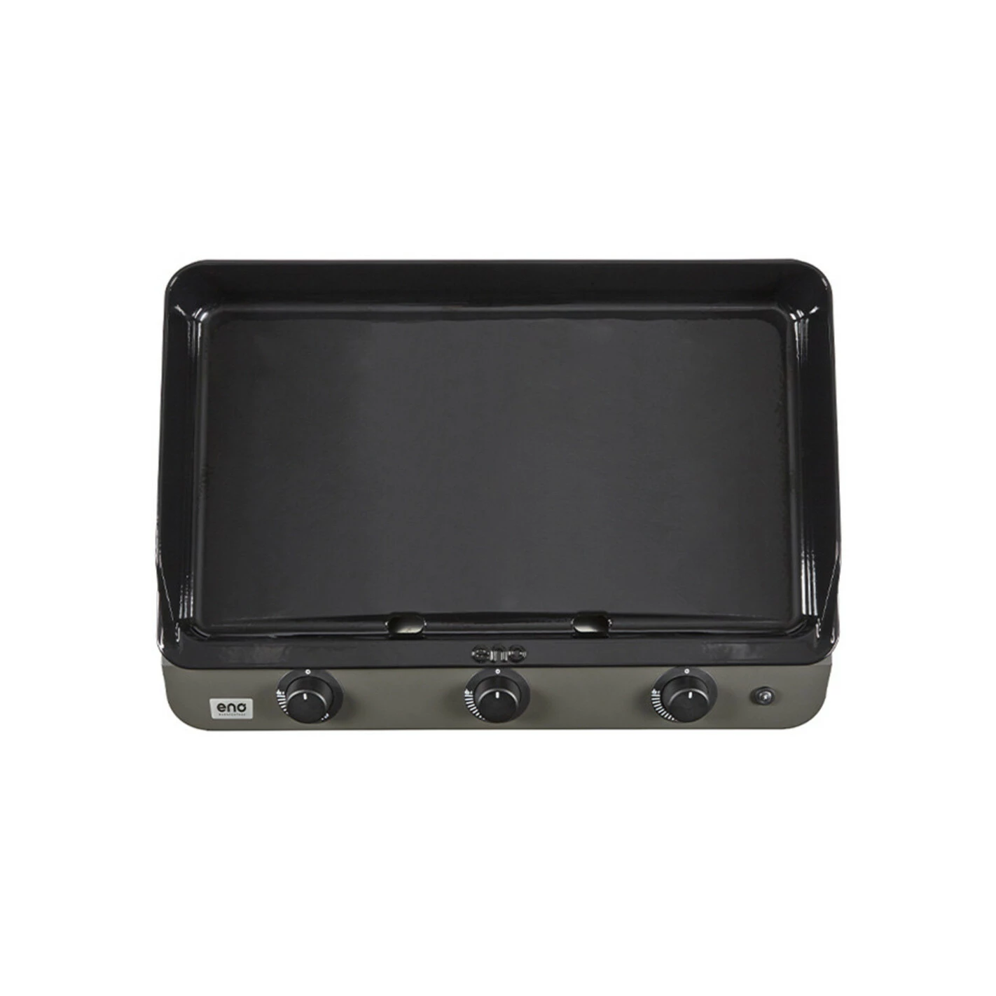 Plancha Gaz Fusion 75 En Acier Gris Cargo - ENO 4 Plancha Gaz Fusion 75 En Acier Gris Cargo - ENO – Image 4