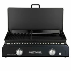 Plancha Gaz Blue Flame LXD Twin + Couvercle - Campingaz