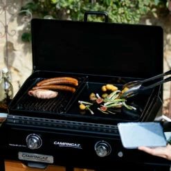 Plancha Gaz Blue Flame LXD Twin + Couvercle - Campingaz 10 Plancha Gaz Blue Flame LXD Twin + Couvercle - Campingaz -OUTDOORCHEF Boutique plancha gaz blue flame lxd twin campingaz 3138522119416 3