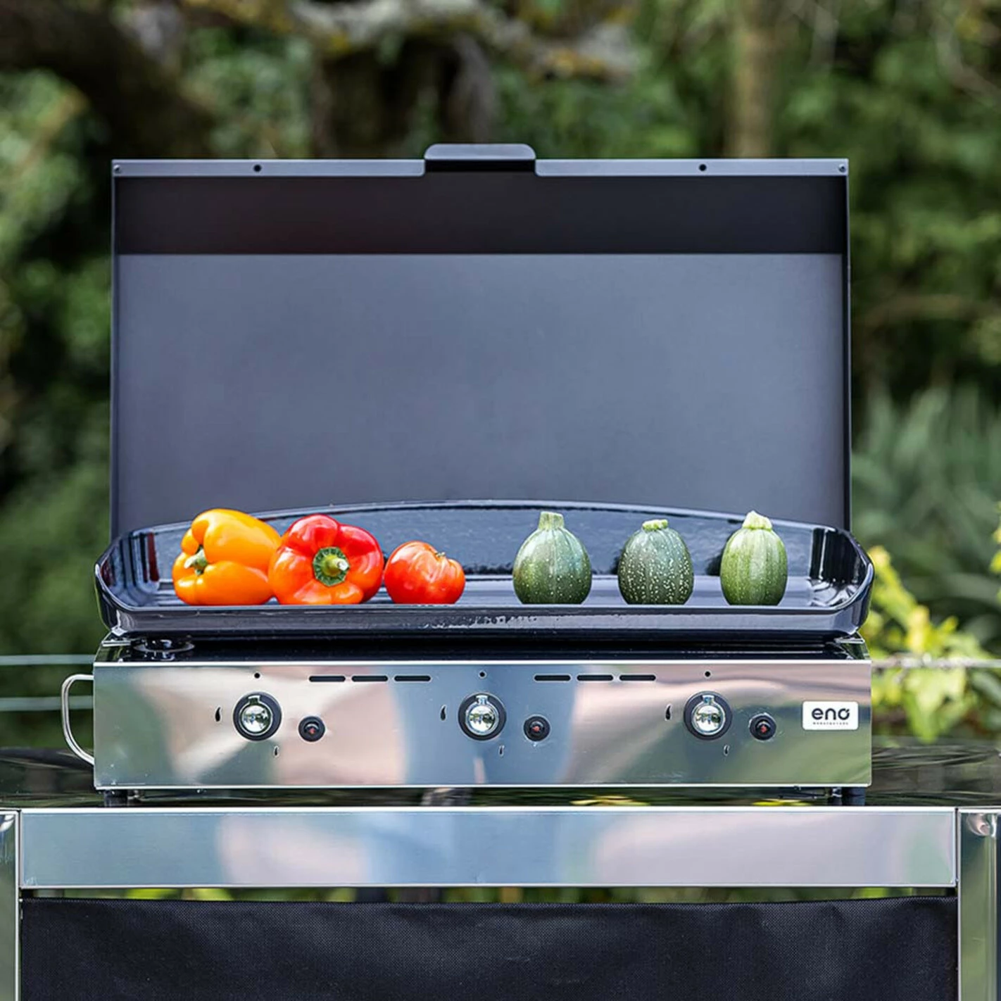 Plancha Gaz Initial 65 Fonte émaillée - ENO 3 Plancha Gaz Initial 65 Fonte émaillée - ENO – Image 3