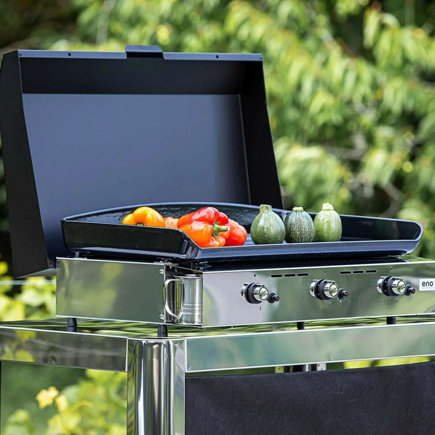 Plancha Gaz Initial 65 Fonte émaillée - ENO 4 Plancha Gaz Initial 65 Fonte émaillée - ENO – Image 4