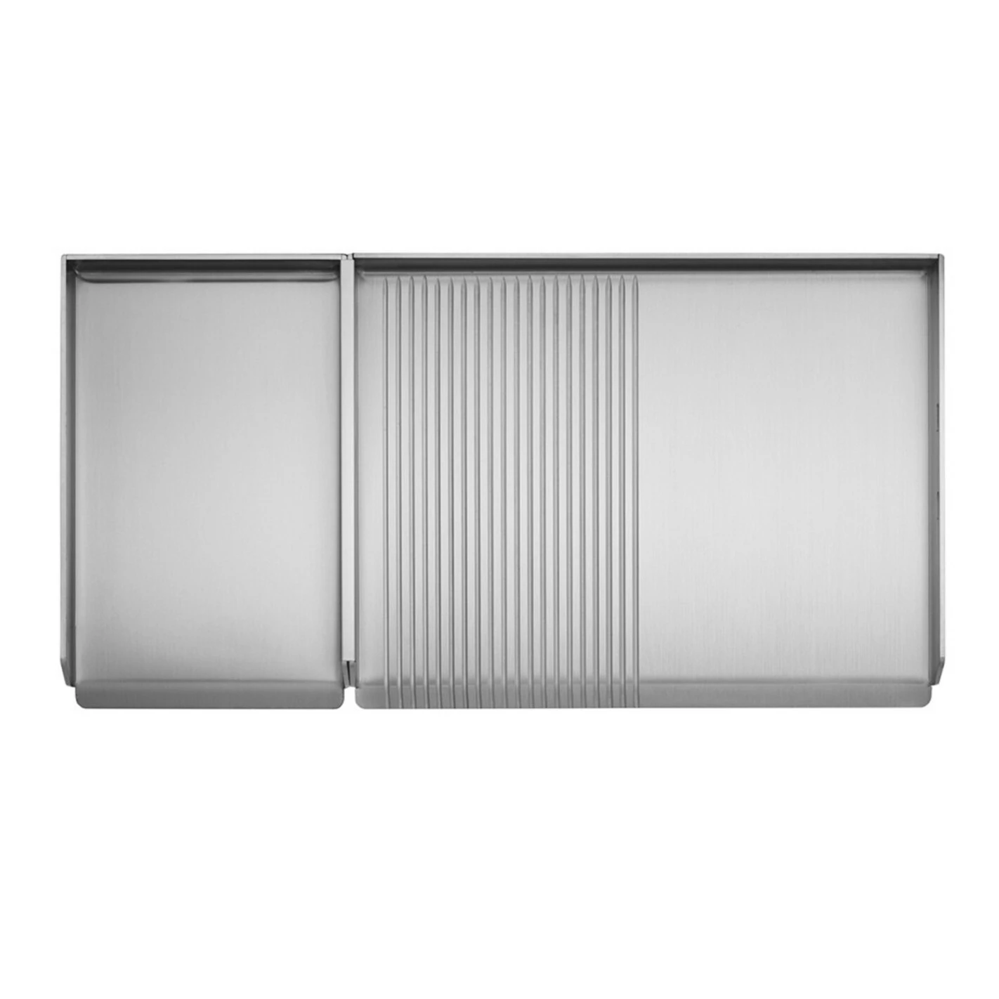 Plancha Gaz Encastrable Oasi 80 Mix Lisse Rainurée - Planet 3 Plancha Gaz Encastrable Oasi 80 Mix Lisse Rainurée - Planet – Image 3