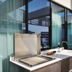 Plancha Gaz Encastrable Oasi 80 Mix Lisse Rainurée - Planet 9 Plancha Gaz Encastrable Oasi 80 Mix Lisse Rainurée - Planet -OUTDOORCHEF Boutique plancha inox gaz oasi 80 mix rainuree lisse planet 8033945789084 4