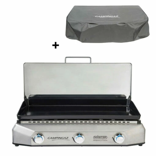 Plancha Gaz Master 3 LX + Couvercle - Campingaz -OUTDOORCHEF Boutique plancha master 3 lx campingaz 3138522112189