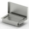 Plancha Gaz Encastrable Oasi 80 Inox Lisse Rainurée - Planet