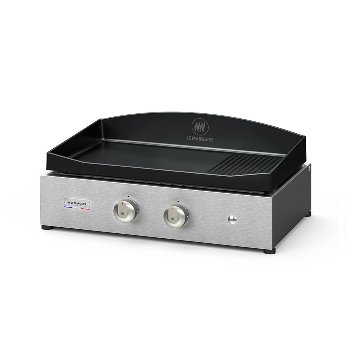 Combo Plancha Gaz Pure Grill 260 Édition Inox (chariot + Capot) - Le Marquier 5 Combo Plancha Gaz Pure Grill 260 Édition Inox (chariot + Capot) - Le Marquier – Image 5
