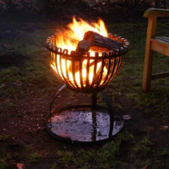 Plateau à Cendres Rond Braséro - Esschert Design 7 Plateau à Cendres Rond Braséro - Esschert Design -OUTDOORCHEF Boutique plateau a cendres rond pour brasero 8714982044595 3