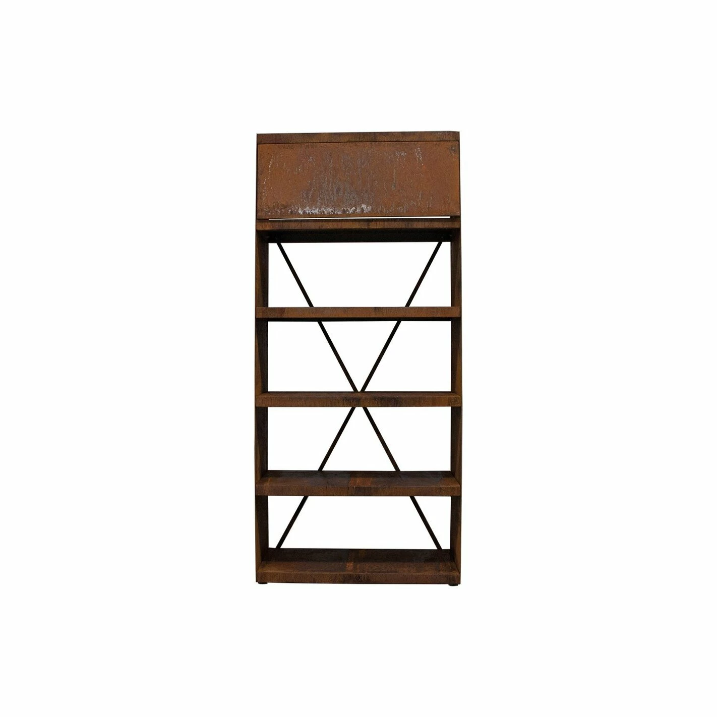 Etagère Range Bois Corten 100 - Ofyr 1 Etagère Range Bois Corten 100 - Ofyr