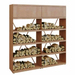 Etagère Range Bois Corten 200 - Ofyr 5 Etagère Range Bois Corten 200 - Ofyr -OUTDOORCHEF Boutique range bois corten 200 2020000020141 2