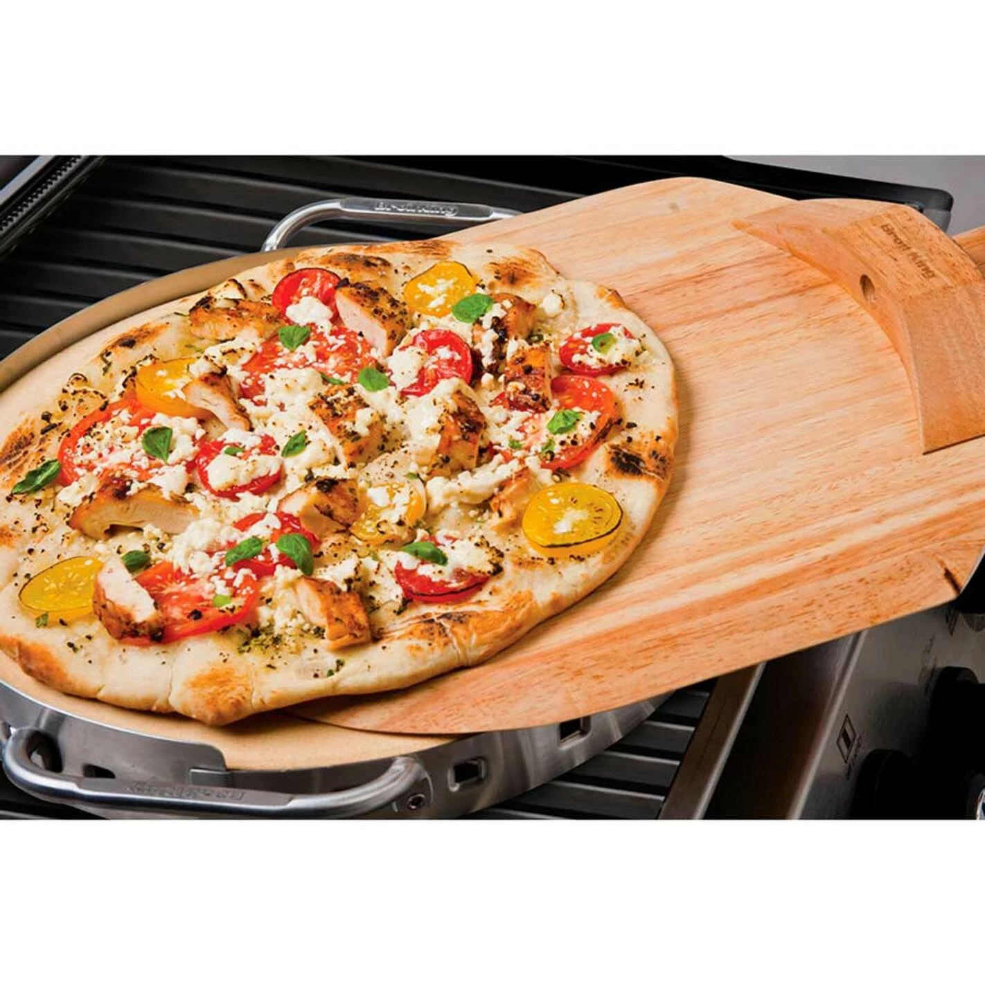 Set Pierre à Pizza ⌀ 33 Cm + Pelle - Broil King 5 Set Pierre à Pizza ⌀ 33 Cm + Pelle - Broil King – Image 5