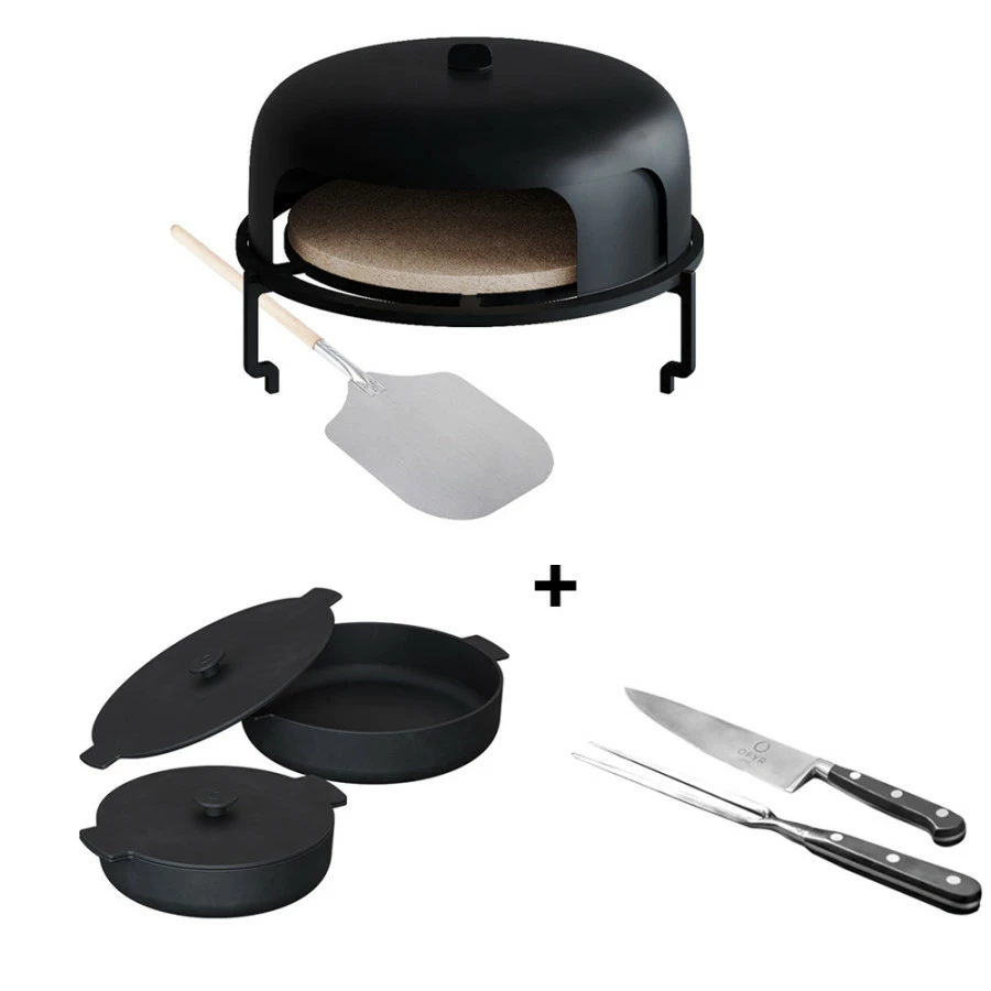 Set Pizza EXPERT Pour Brasero 100 - Ofyr 1 Set Pizza EXPERT Pour Brasero 100 - Ofyr
