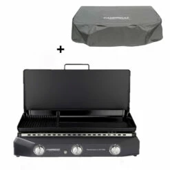 Plancha Gaz Sorio 3 LXD Twin + Couvercle - Campingaz