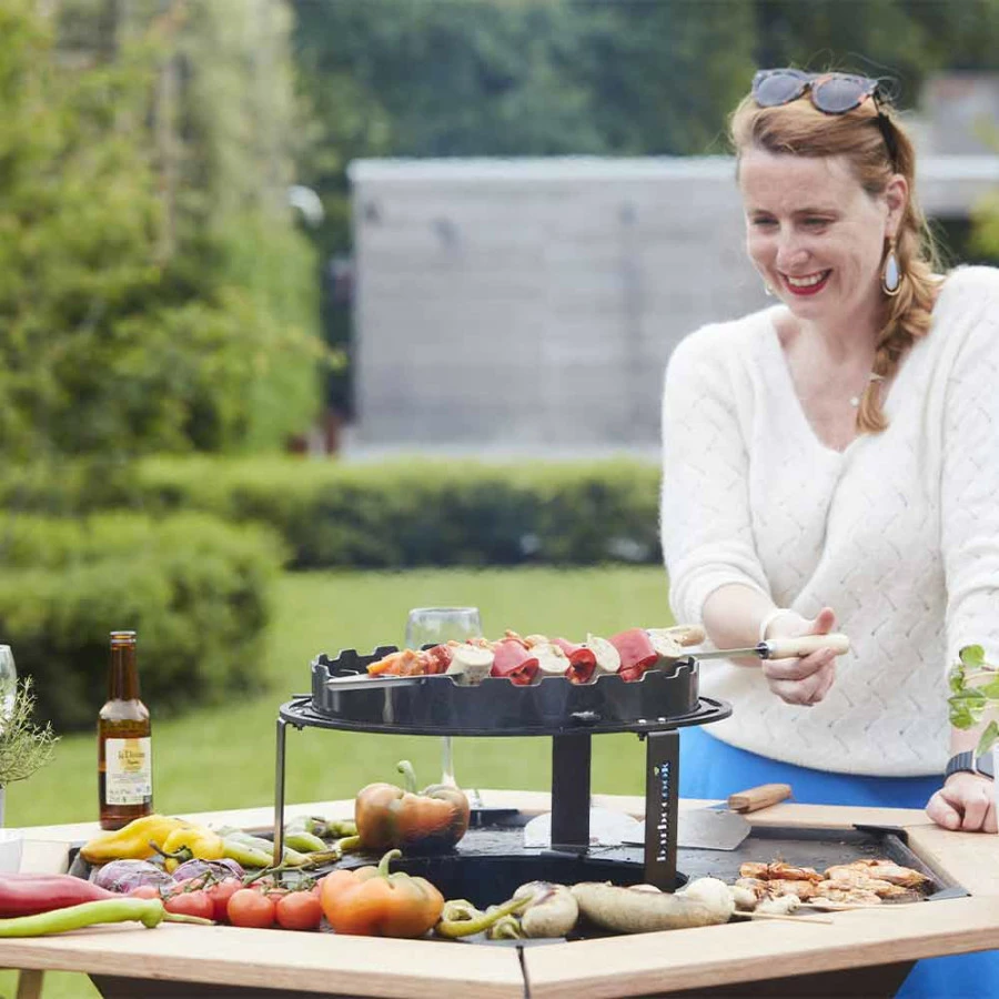 Table D’appoint En Bois Brasero Nestor - Barbecook 2 Table D’appoint En Bois Brasero Nestor - Barbecook – Image 2