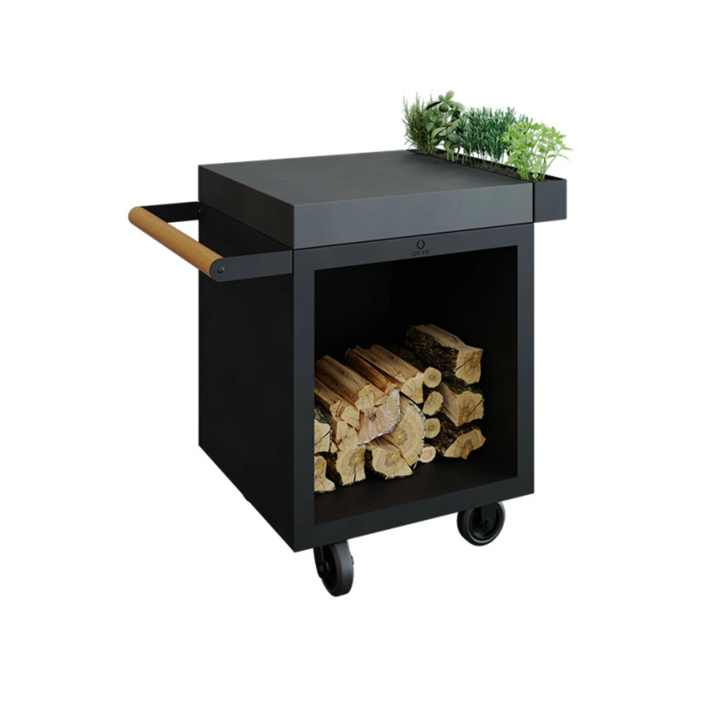 Table Noire Pro 65 Céramique Anthracite - Ofyr 1 Table Noire Pro 65 Céramique Anthracite - Ofyr